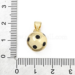 Colgantes de esmalte de latón&nbsp;KK-H296-02G