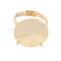 Регулируемые латунные кольца с одним зубцом&nbsp;KK-K414-04A-G