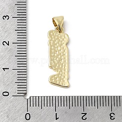 Латунь эмаль подвески&nbsp;KK-L262-06G