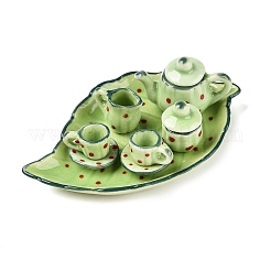 Украшения фарфора чайный сервиз&nbsp;SJEW-R008