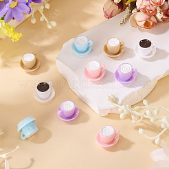 Кабошоны из непрозрачной смолы&nbsp;CRES-TA0001-63