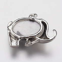 Естественно зебры яшмы подвески&nbsp;G-E462-A13