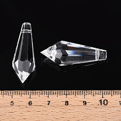 Прозрачные стеклянные подвески&nbsp;GLAA-N025-01