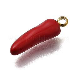 Подвески из нержавеющей стали 304 с эмалью&nbsp;STAS-Z163-22G-01