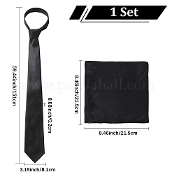 1 cravate en polyester pour homme&nbsp;AJEW-DJ0004-45C