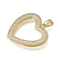 Messing micro pave klare zirkonia anhänger&nbsp;CU-CBAA556-01B