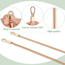 Manici in ferro piatto con catena serpente&nbsp;FIND-WH0111-108B-LG