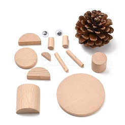 Bricolage boiseries 3d écureuil animal copeaux de bois branche d'arbre matériel pack&nbsp;DIY-C024-05