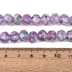 Handgefertigte leuchtende Bunte Malerei Perlenstränge&nbsp;LAMP-N037-01H