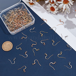 150 шт. 3 стиля французских сережек-крючков из нержавеющей стали&nbsp;STAS-ME0002-42