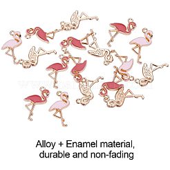 Подвески из эмали и сплава&nbsp;ENAM-PH0001-04LG