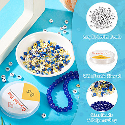 DIY-Sets zur Herstellung von Halsketten/Armbändern&nbsp;DIY-TAC0032-18B