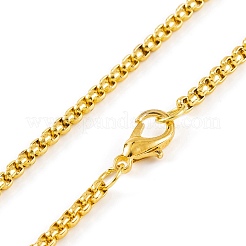 Collar con colgante de acero inoxidable con llave 201&nbsp;NJEW-F320-01G