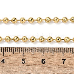 Ожерелья-цепочки из латуни с покрытием стойки для женщин&nbsp;X-NJEW-G102-01A-G