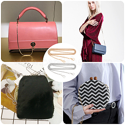 2 tracolla per borsa a catena in lega a serpente da 2 colori&nbsp;FIND-GF0002-92
