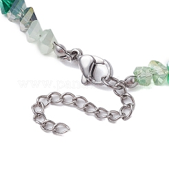 Halsketten aus Glas&nbsp;X1-NJEW-TA00158
