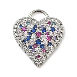 Ottone micro spianare pendenti zirconi&nbsp;KK-I276-29P