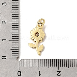 Ottone micro spianare pendenti zirconi&nbsp;KK-A296-37G