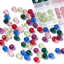 Набор для изготовления браслета из прозрачных бусин своими руками&nbsp;DIY-YW0004-40