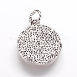 Забитые латунные подвески&nbsp;KK-K207-02P