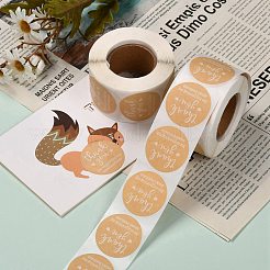 1.5 дюймовые наклейки с благодарностью&nbsp;LS-DIY-G013-G01