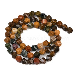 Океан Природный яшмы бисер нитей&nbsp;G-P611-C05-01