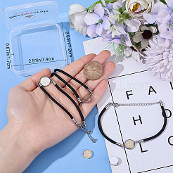 Изготовление браслетов из 10 миланского шнура и нержавеющей стали 304&nbsp;MAK-BBC0001-18