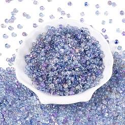 Perles de verre Picasso transparentes&nbsp;SEED-Q039-05A-C03