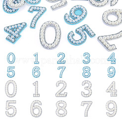 20 pièce de strass thermocollants de 20 styles&nbsp;DIY-TA0015-52B