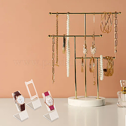 Espositori per orologi con schienale inclinato in plastica&nbsp;ODIS-WH0030-16