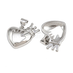 Латунные микро проложить кубического циркония подвески&nbsp;KK-A269-15P