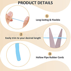 15 м 2 стиля полая труба ПВХ трубчатый шнур из синтетического каучука&nbsp;RCOR-TA0001-20