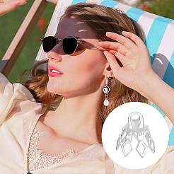 200 шт. 2-х цветные латунные колпачки для бусин&nbsp;KK-BBC0003-49