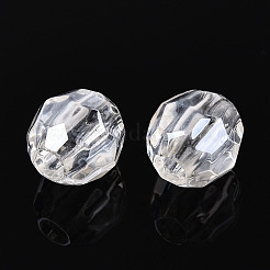 Прозрачные акриловые бусины&nbsp;TACR-T028-61B