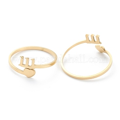 Ионное покрытие (ip) 201 манжетные кольца из нержавеющей стали&nbsp;RJEW-M136-01I-G