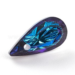 Подвески из тисненого стекла со стразами&nbsp;GLAA-J101-06A-001BB