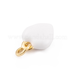 Подвески из латуни с эмалью в стойку&nbsp;KK-P269-10G-05