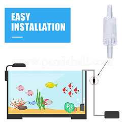 Пластиковый клапан воздушного насоса для аквариума&nbsp;AJEW-WH0270-282B