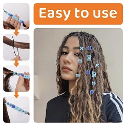 Juego de herramientas para trenzar cabello acrílico&nbsp;DIY-FZC0002-01C