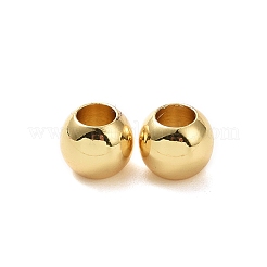 Perline in ottone&nbsp;KK-F0317-6mm-01G-NR