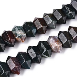 Природного индийского агата бисер нитей&nbsp;G-T142-55