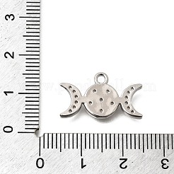Messing micro pave klare zirkonia anhänger&nbsp;KK-K426-04P