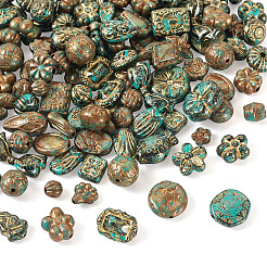 100 г 2 цвета непрозрачные акриловые бусины&nbsp;OACR-TA0003-30