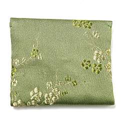 Sacchetti per riporre gioielli in tessuto floreale in stile cinese&nbsp;AJEW-D065-01A-07