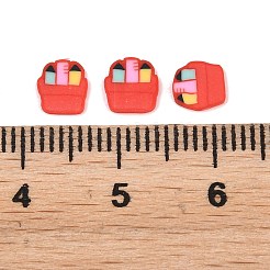 Handgefertigte Cabochons aus Polymerclay für den Schulanfang&nbsp;CLAY-A007-16B