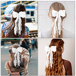 1 шт. бант из ткани заколки для волос из кожи аллигатора&nbsp;PHAR-CY0001-09B