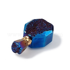 Гальванические подвески из натурального друзового агата&nbsp;G-L524-10G-02