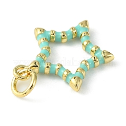 Реечное покрытие подвески из экологически чистой латуни с эмалью&nbsp;KK-K332-01C