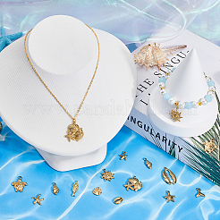 24 шт. 12 стиля ионного покрытия (IP) подвески из нержавеющей стали 201 и 304&nbsp;STAS-SC0009-37