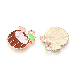 Подвески из сплава и эмали на пляжную тематику&nbsp;ENAM-T022-33D